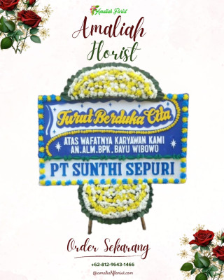 Papan Bunga Duka di Kambitin