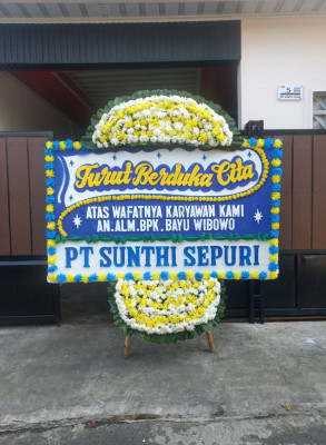 Papan Bunga Duka di Kambitin