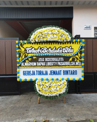Papan Bunga Duka di Kambitin